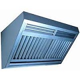 Зонт приточно-вытяжной нержавеющий 01, размер 800*700*500